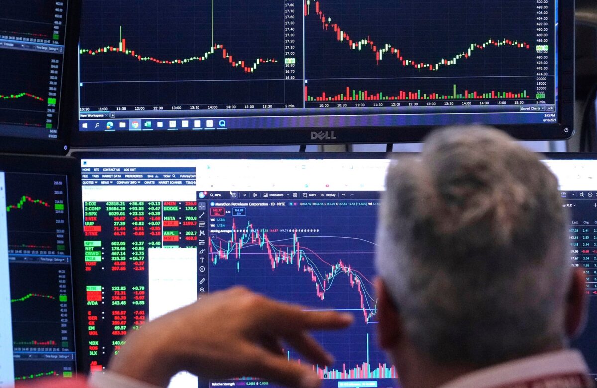 Dow sinks over 750 points after Israel’s attack on Iran