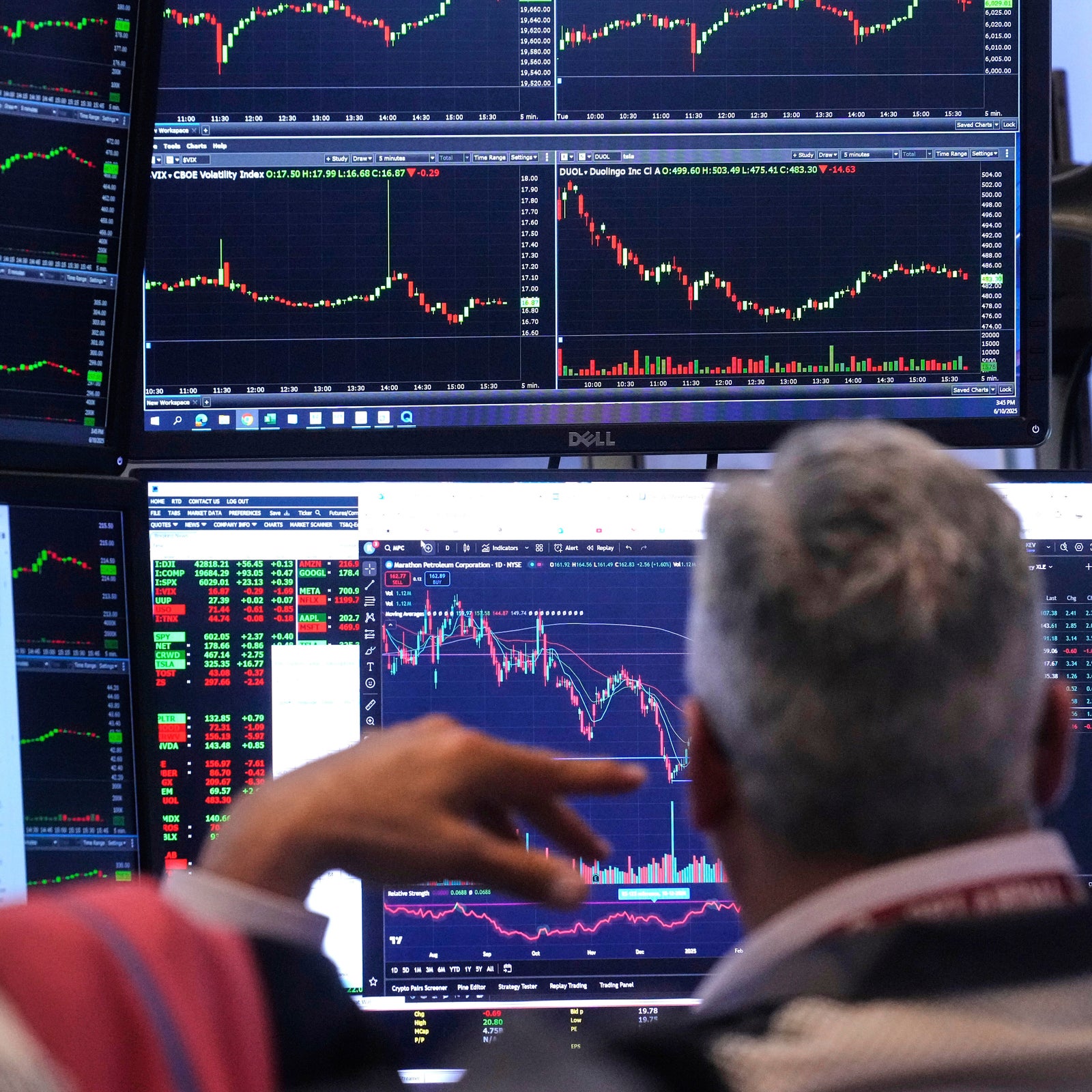 Dow sinks over 750 points after Israel’s attack on Iran