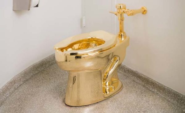 Two Men Sentenced for Stolen Golden Toilet at Winston Churchill’s Birthplace