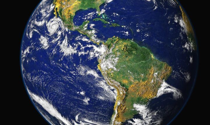 Earth viewed from space in NASA's Blue Marble composite image