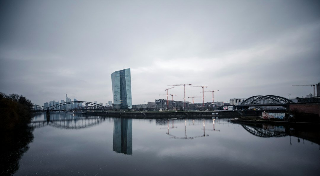 European Central Bank headquarters in Frankfurt, Germany