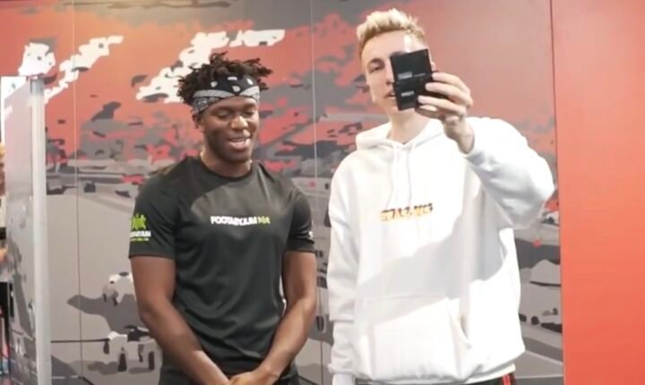 KSI and Miniminter together in an archival image from 2018