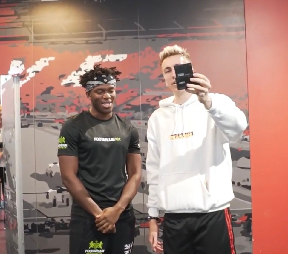 KSI and Miniminter together in an archival image from 2018