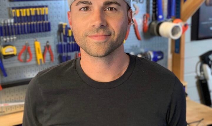 Mark Rober, engineer and science YouTuber, photographed in 2019