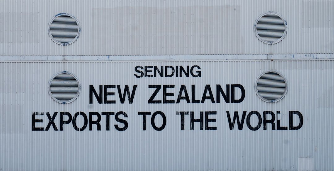 New Zealand export cargo at a wharf illustrating the New Zealand India trade deal