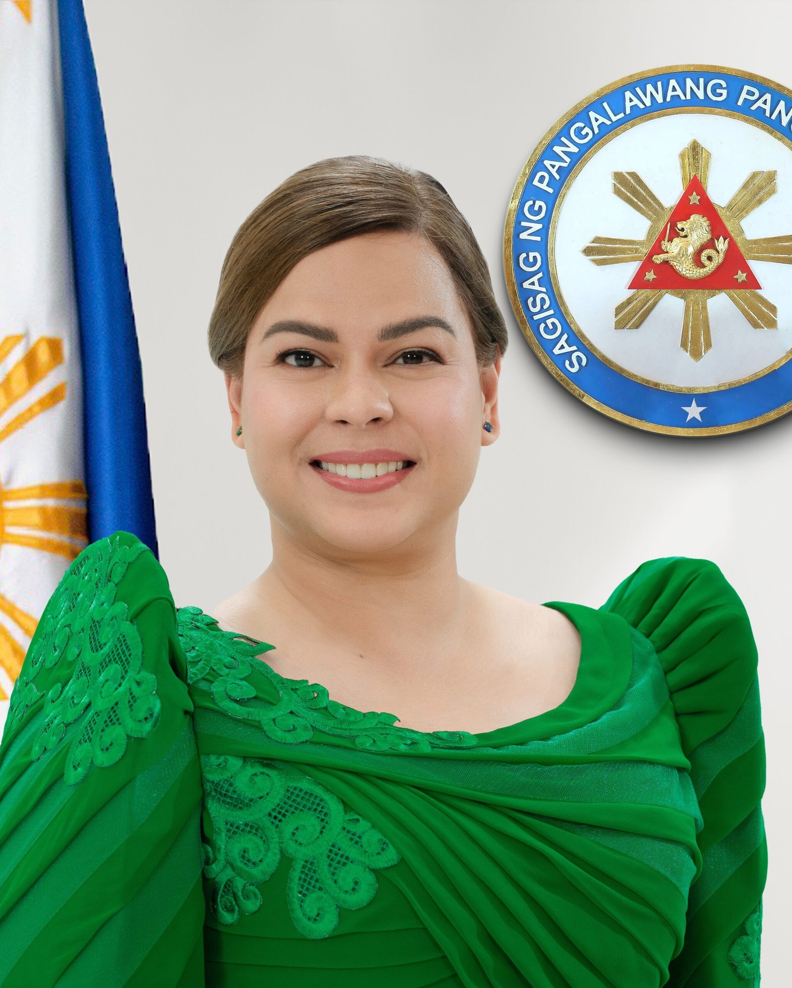 Official 2022 portrait of Philippine Vice President Sara Duterte