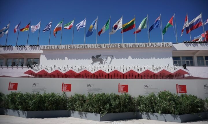 Palazzo del Cinema venue during the Venice International Film Festival