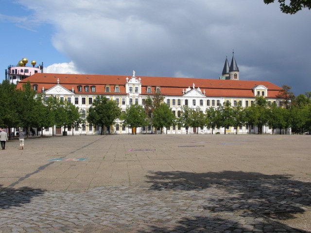 Saxony-Anhalt state parliament building in Magdeburg, Germany