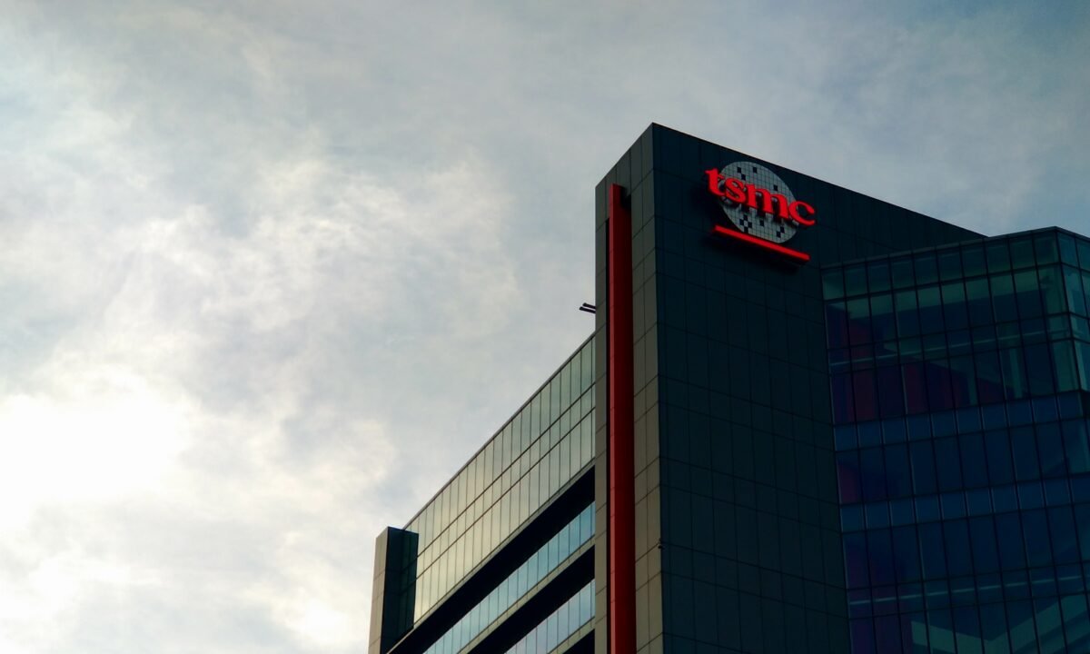 Taiwan chip diplomacy: TSMC factory in Taichung, photographed in June 2020
