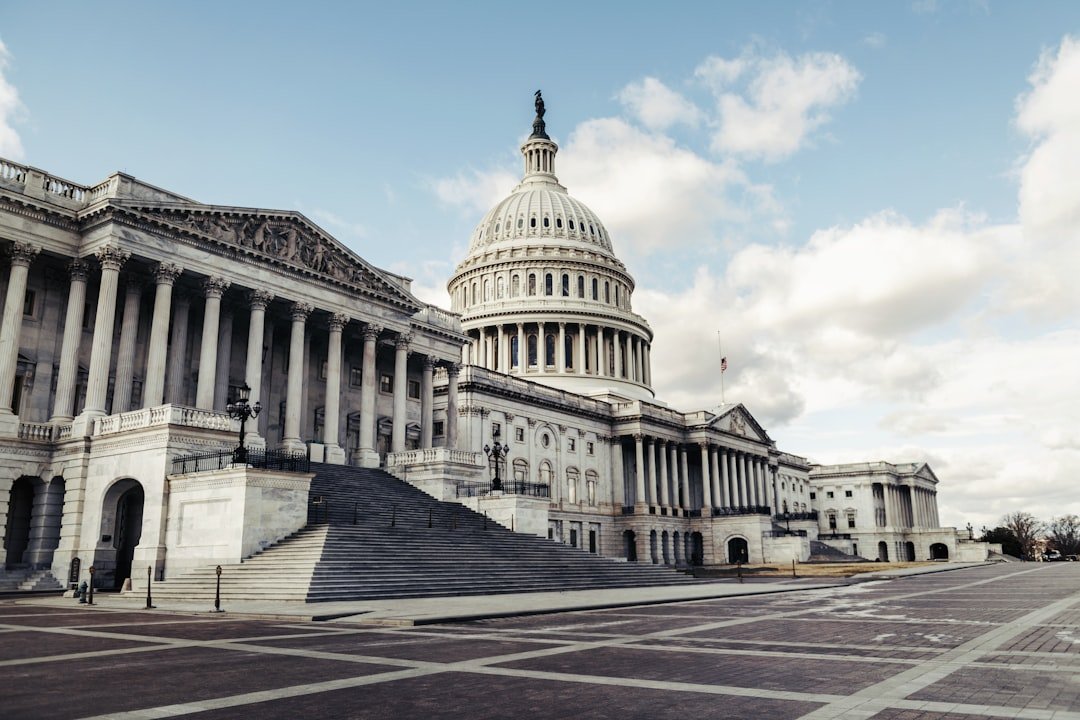 United States Capitol building where senators voted on the U.S. cryptocurrency regulation bill