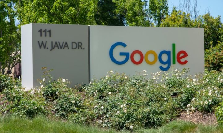 Google office building in Sunnyvale, California