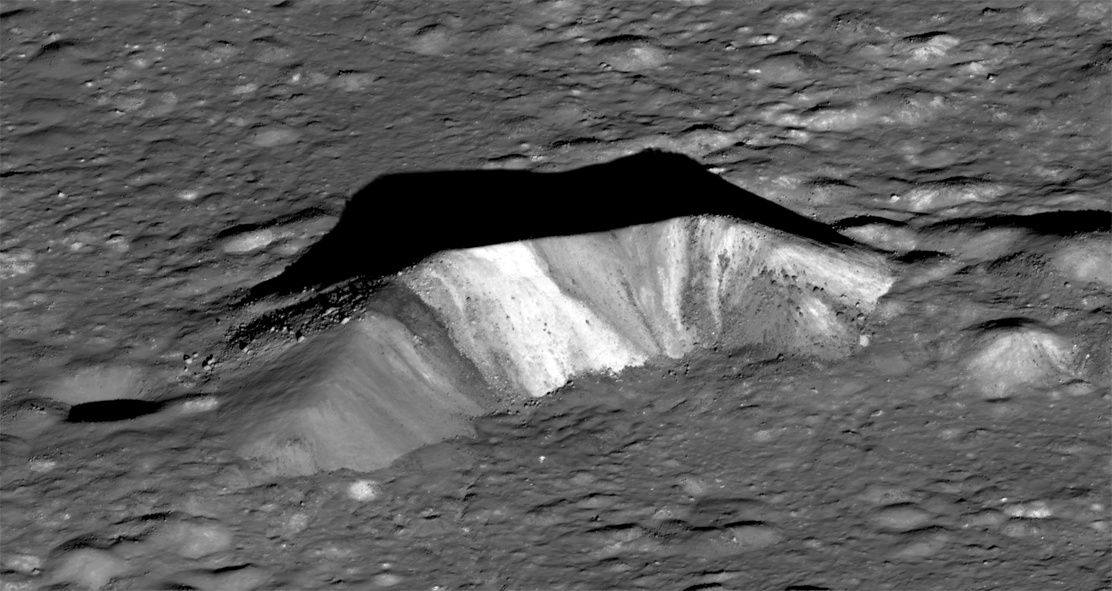 NASA Lunar Reconnaissance Orbiter view of Aristarchus crater on the Moon