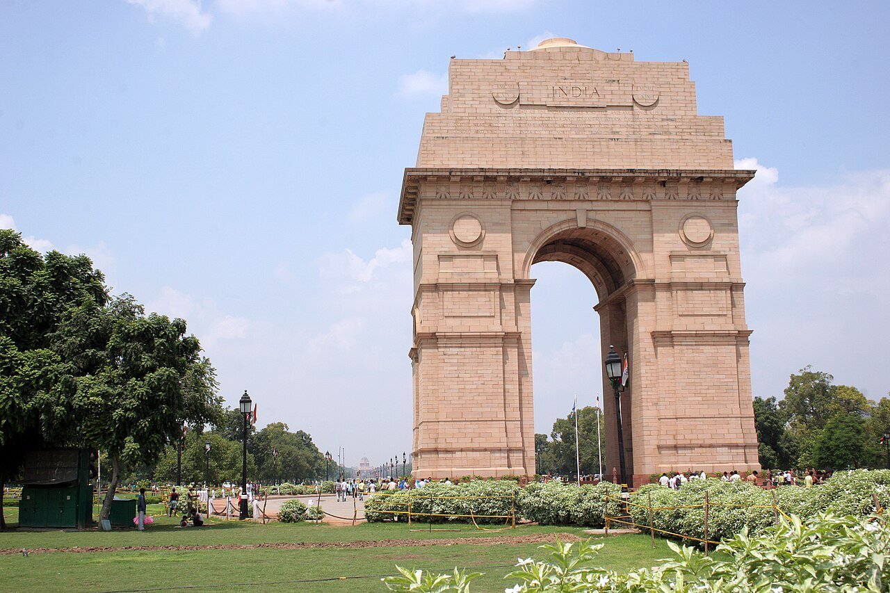 India Gate in New Delhi, illustrating the BRICS summit location