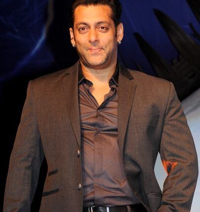 Salman Khan speaking at the Bigg Boss 6 launch in 2014