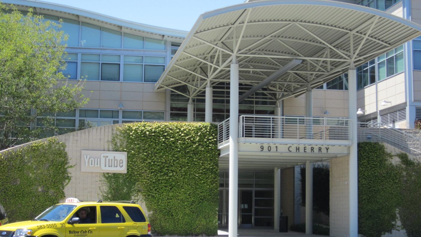 YouTube headquarters building in San Bruno, California, photographed on August 9, 2010.