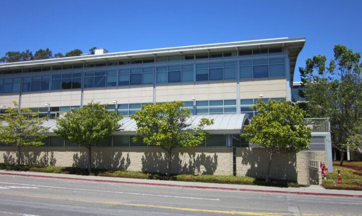 YouTube headquarters building in San Bruno, California, photographed in 2010